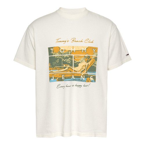 Tommy Hilfiger Ανδρική κοντομάνικη μπλούζα Relaxed Beach Club Graphic Tee